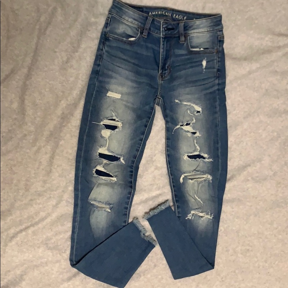American Eagle High Rise Jegging